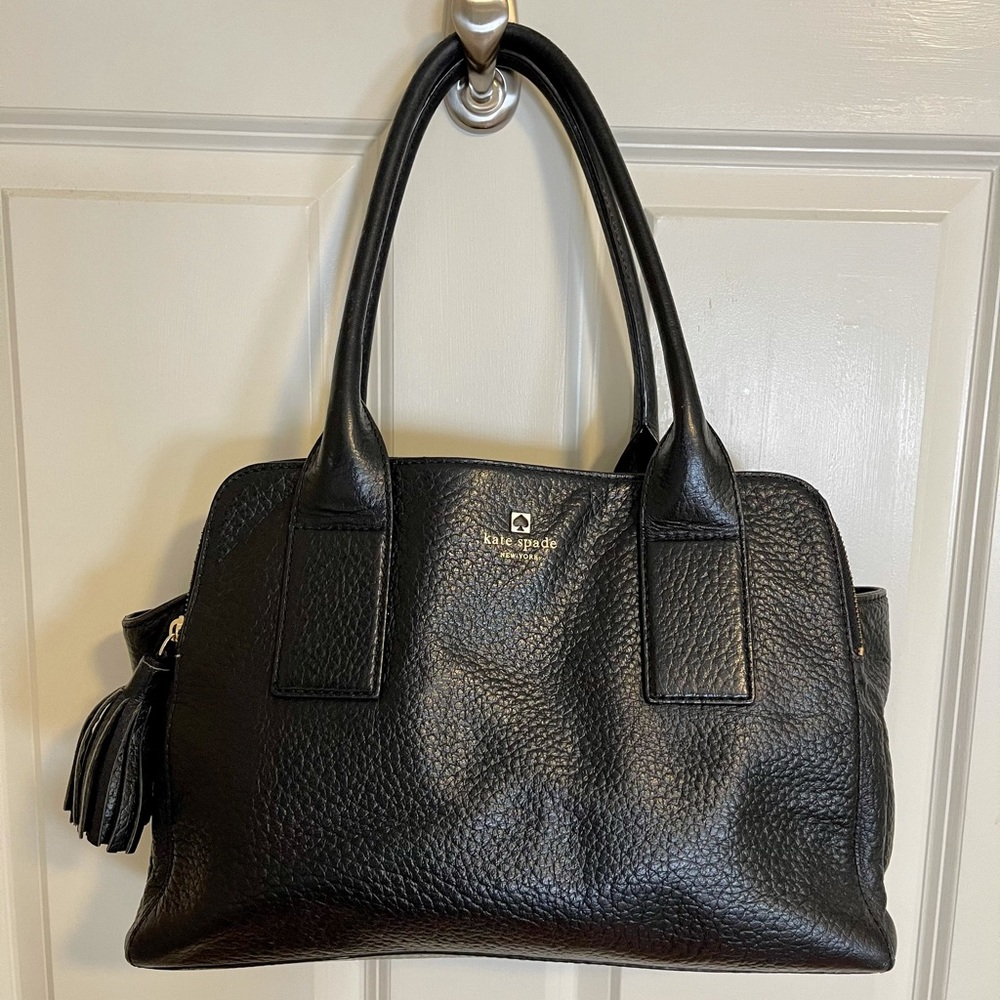 Beautiful Kate Spade pebble leather bag - classic!